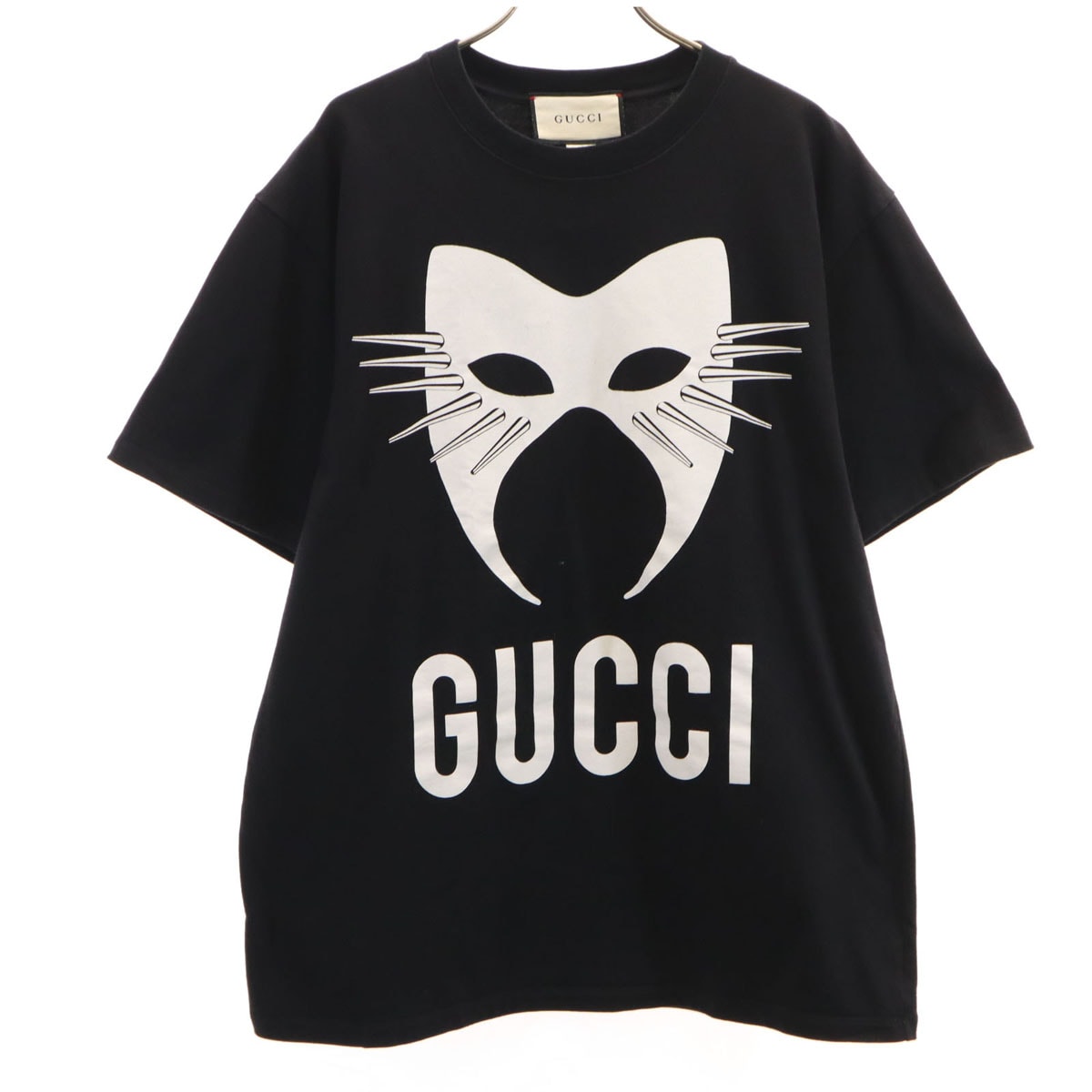 GUCCI グッチ イタリア製 マスク 半袖 Tシャツ ブラック