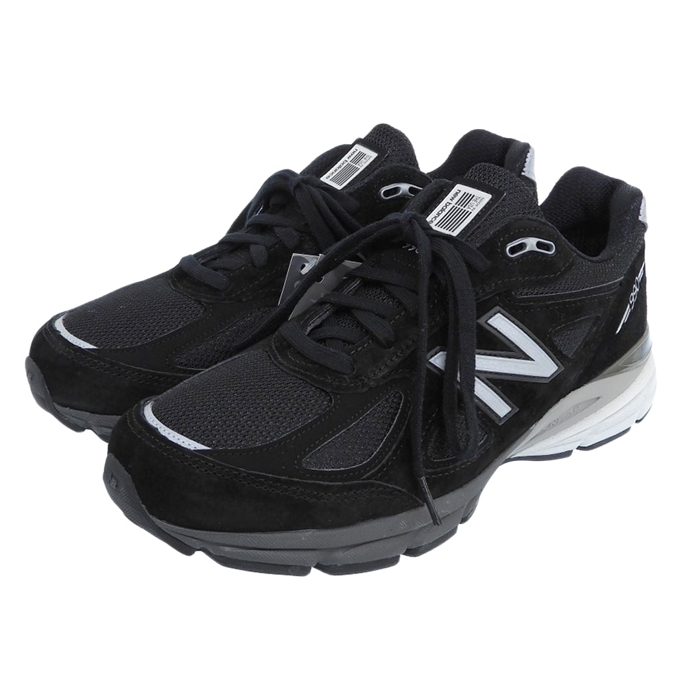 ニューバランス 未使用 990 V4 ローカット スニーカー シューズ メンズ ブラック 27cm USA製 U990BL4 9(US)