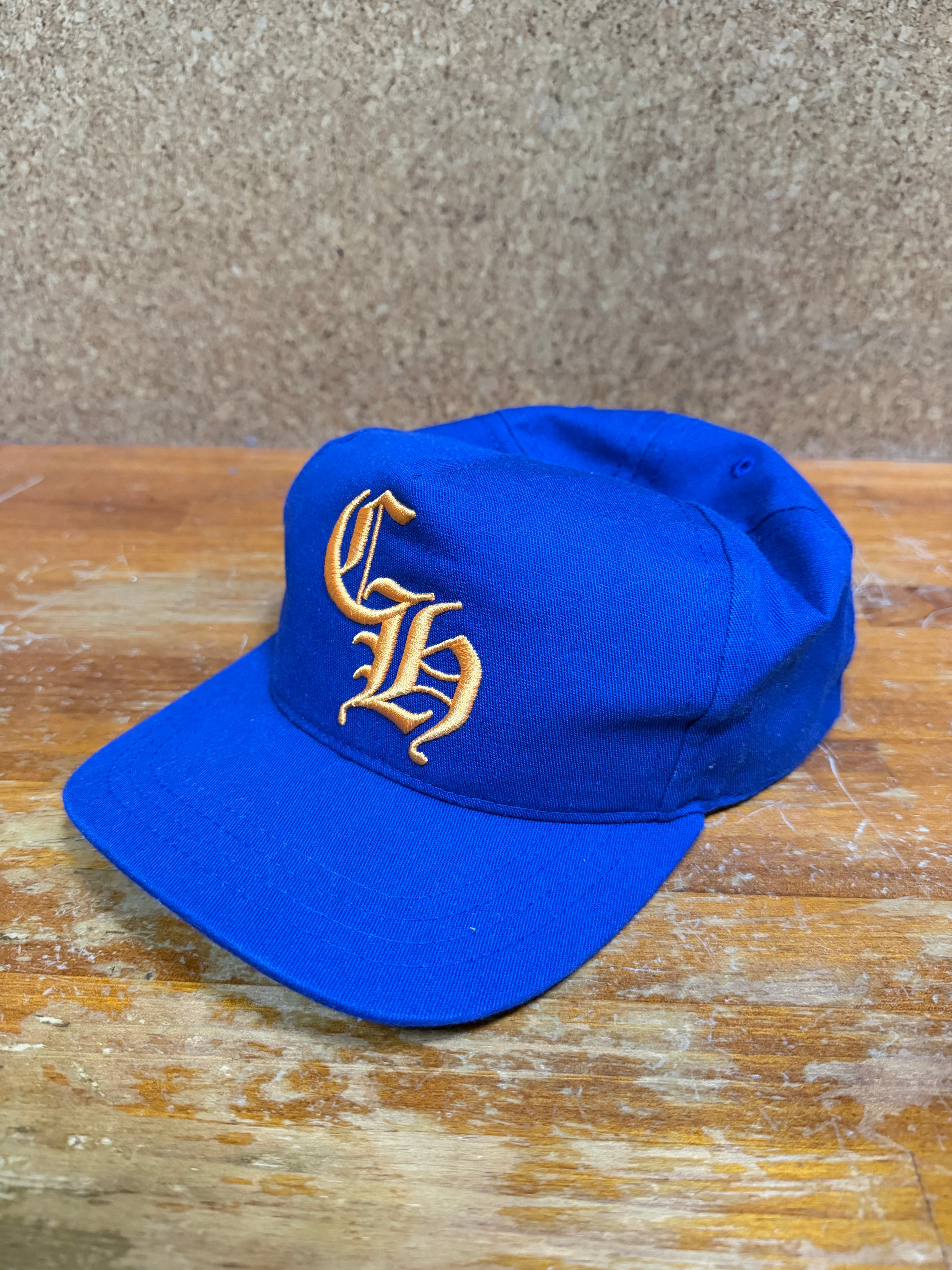 クロムハーツ ベースボールキャップ 5パネル CH "ブルー/オレンジ"