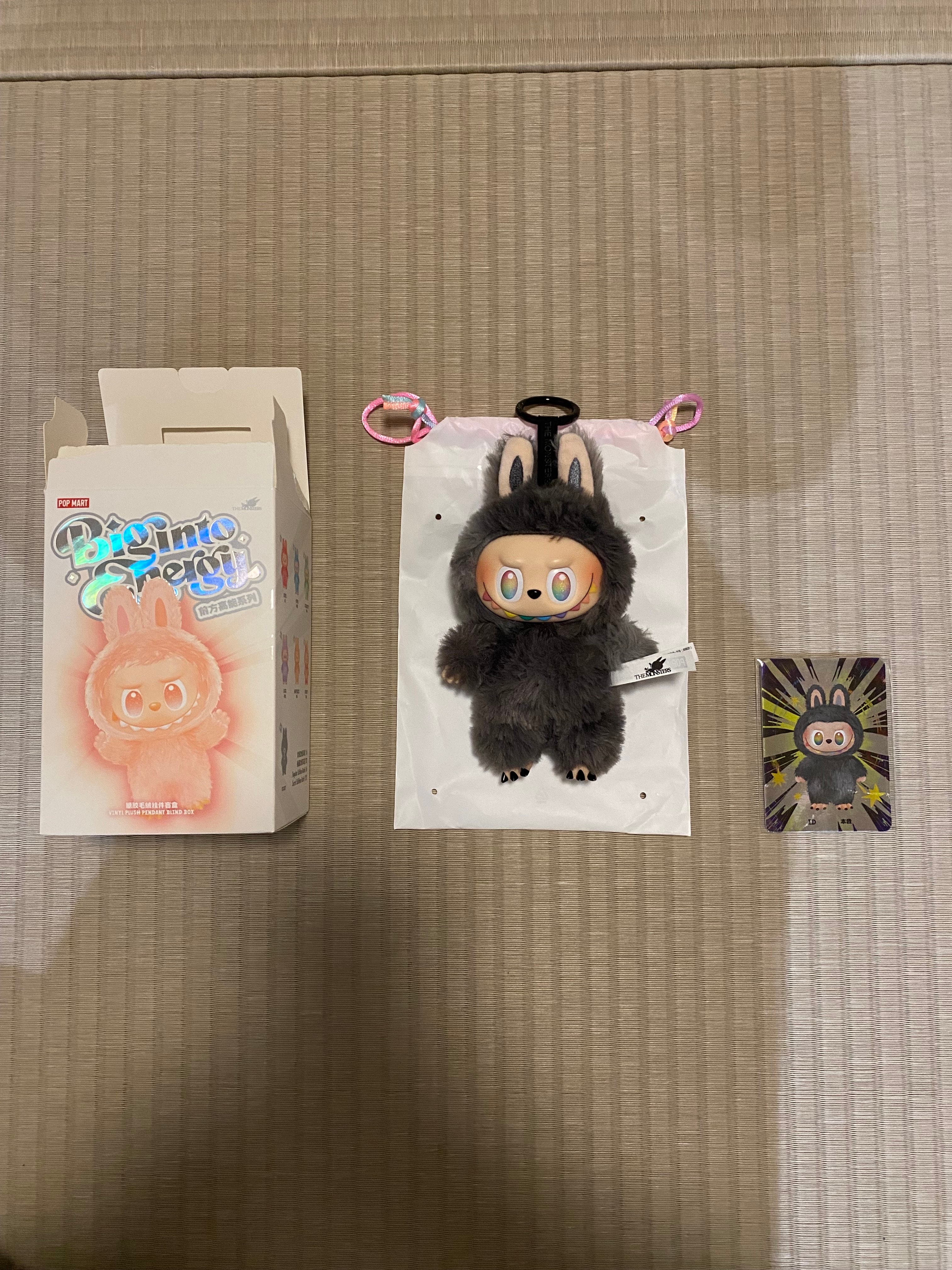 POP MART THE MONSTERS (LABUBU) Big into Energy Series Plush Pendant ID (Secret)