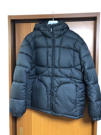 Supreme Warp Hooded Puffy Jacket "Black"