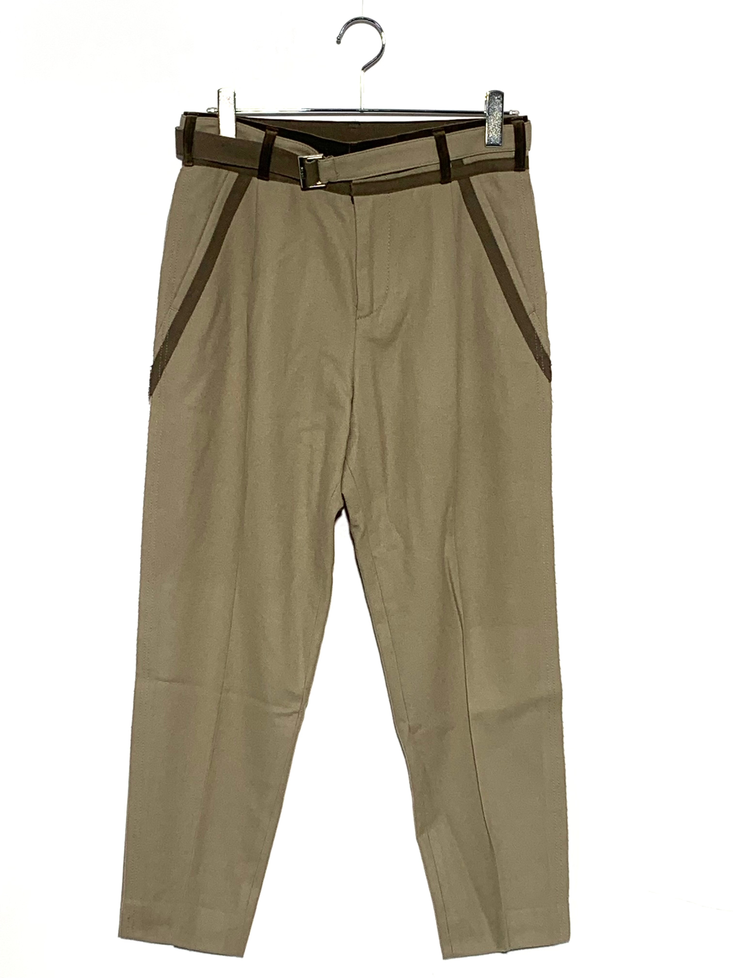 21AW Wool Melton Pants 21-02623M