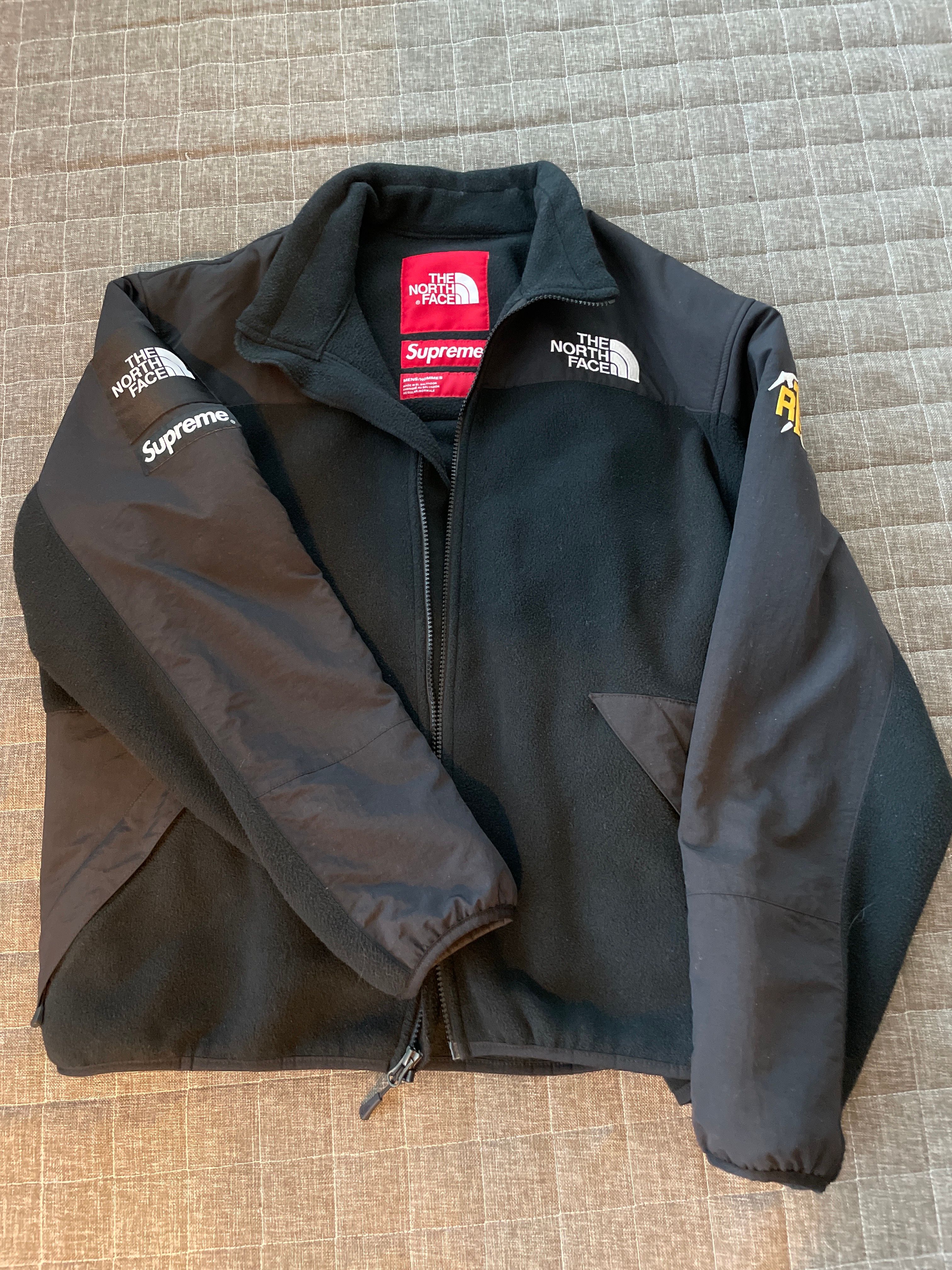 Supreme x The North Face RTG Fleece Jacket "Black"