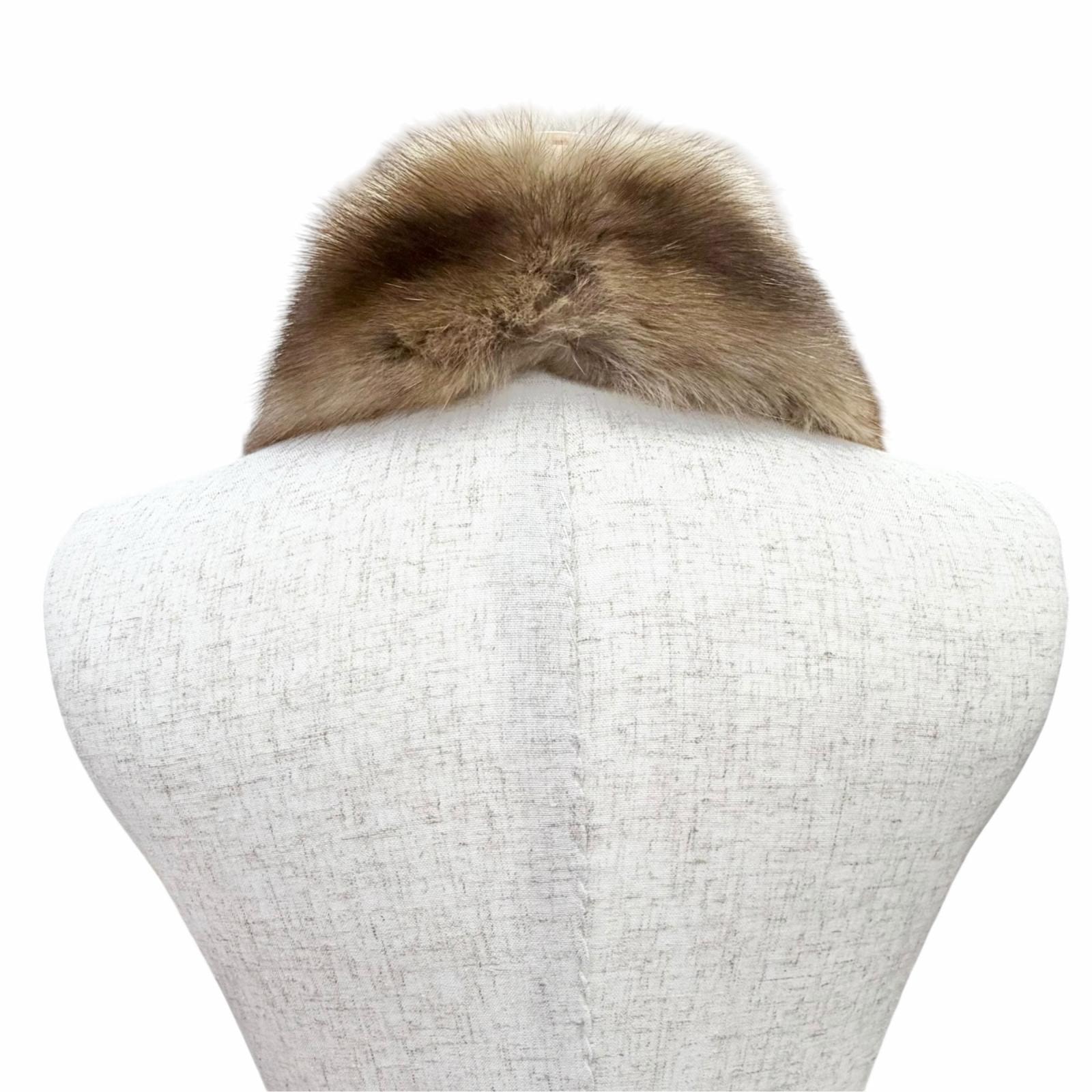 FOXEY ブラウン ロシアンセーブルファー イヤーマフ 新品未使用品