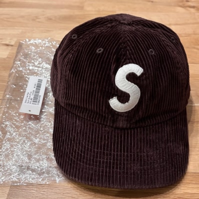 Supreme Corduroy S Logo 6-Panel "Dark Brown"