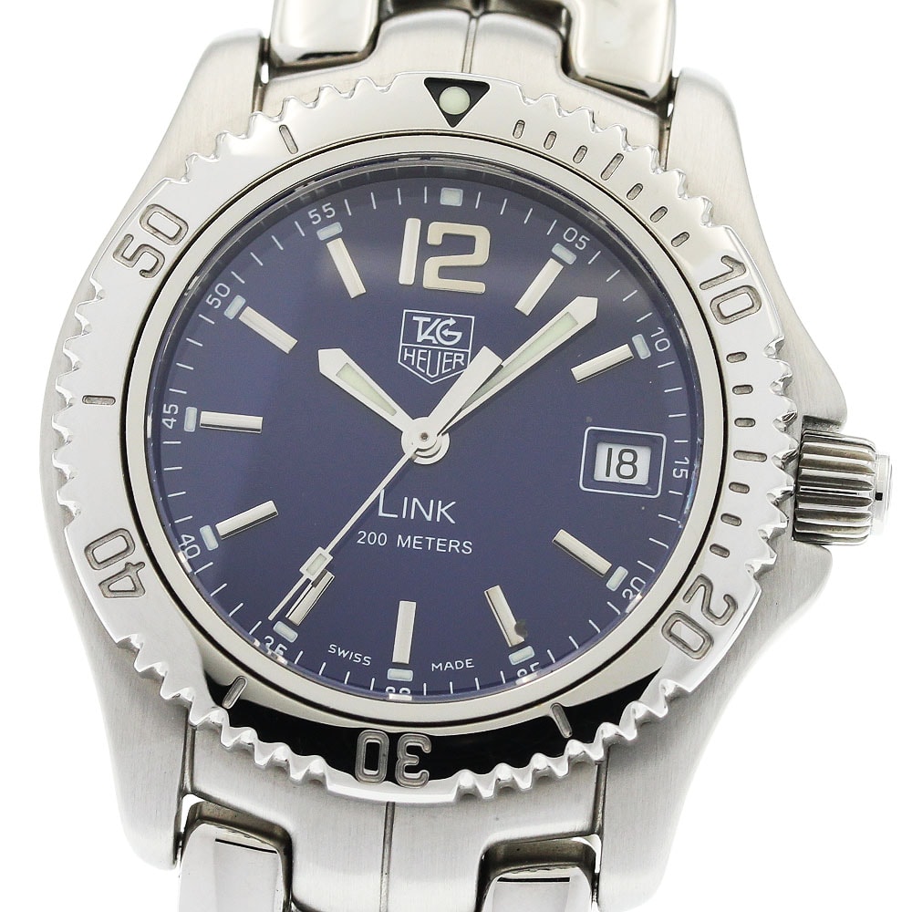 ☆良品 ★保 タグホイヤー リンク デイト WT1213-0 ボーイズ 【中古】