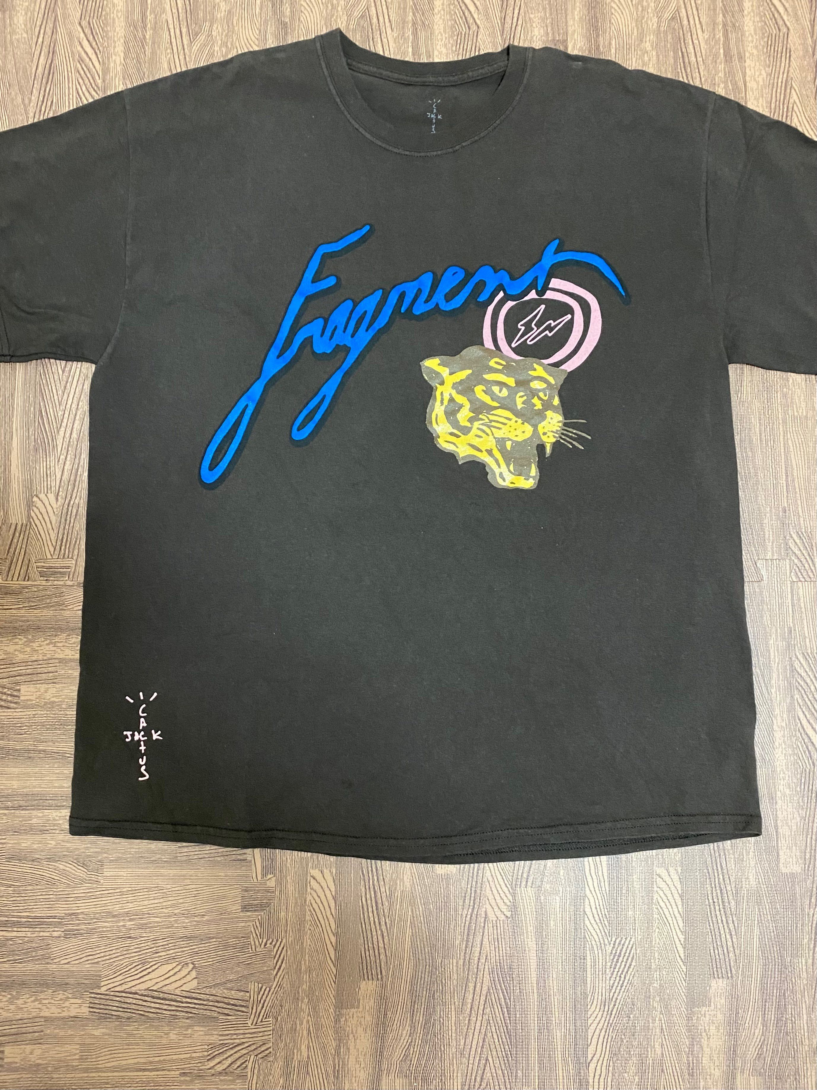 Travis Scott Cactus Jack For Fragment Icons Tee "Brown"