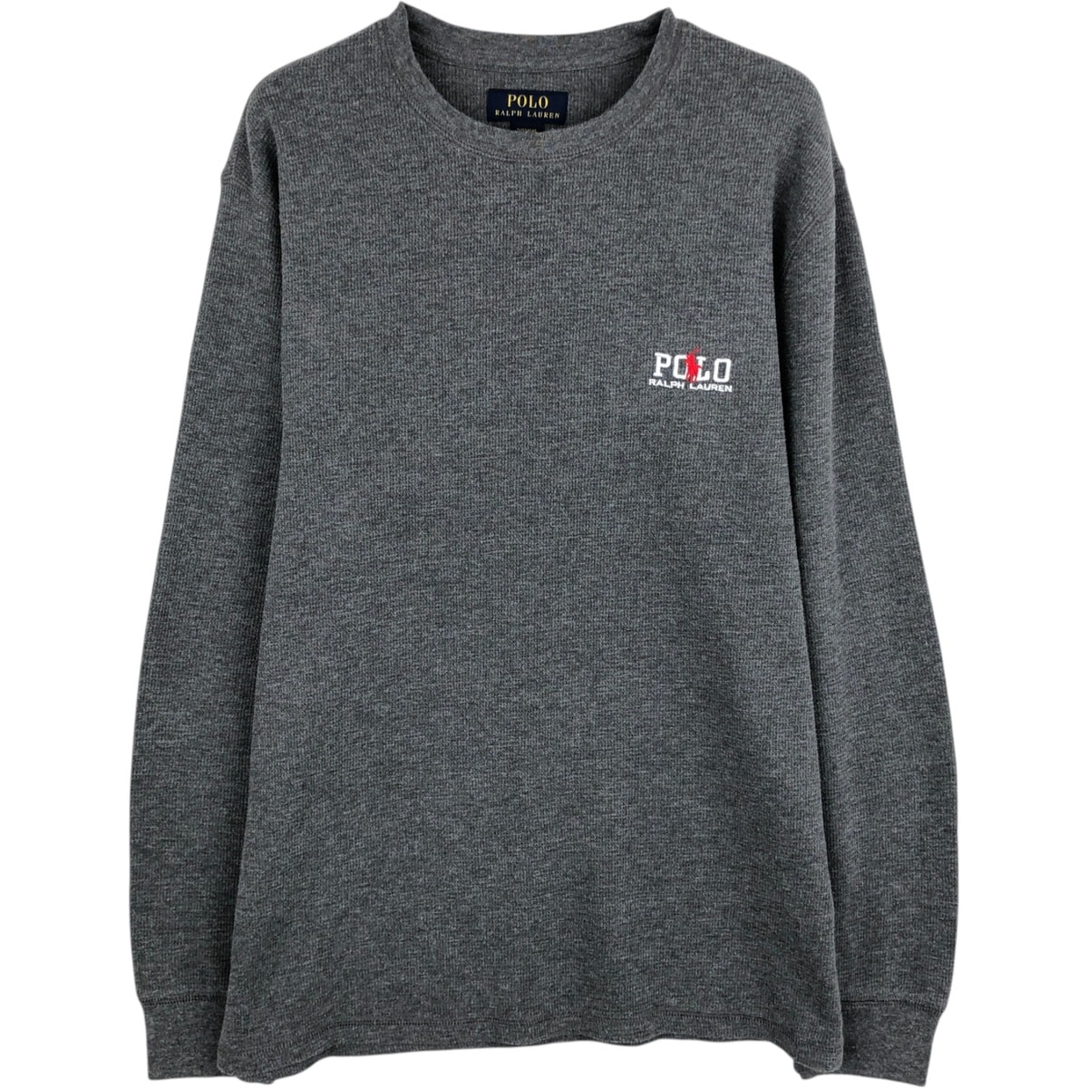 古着 ラルフローレン Ralph Lauren POLO RALPH LAUREN SLEEPWEAR サーマルロングTシャツ メンズL相当/eaa625331