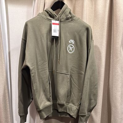 Nike SB x Yuto Horigome Skateboard Fleece Pullover Parka "Olive"