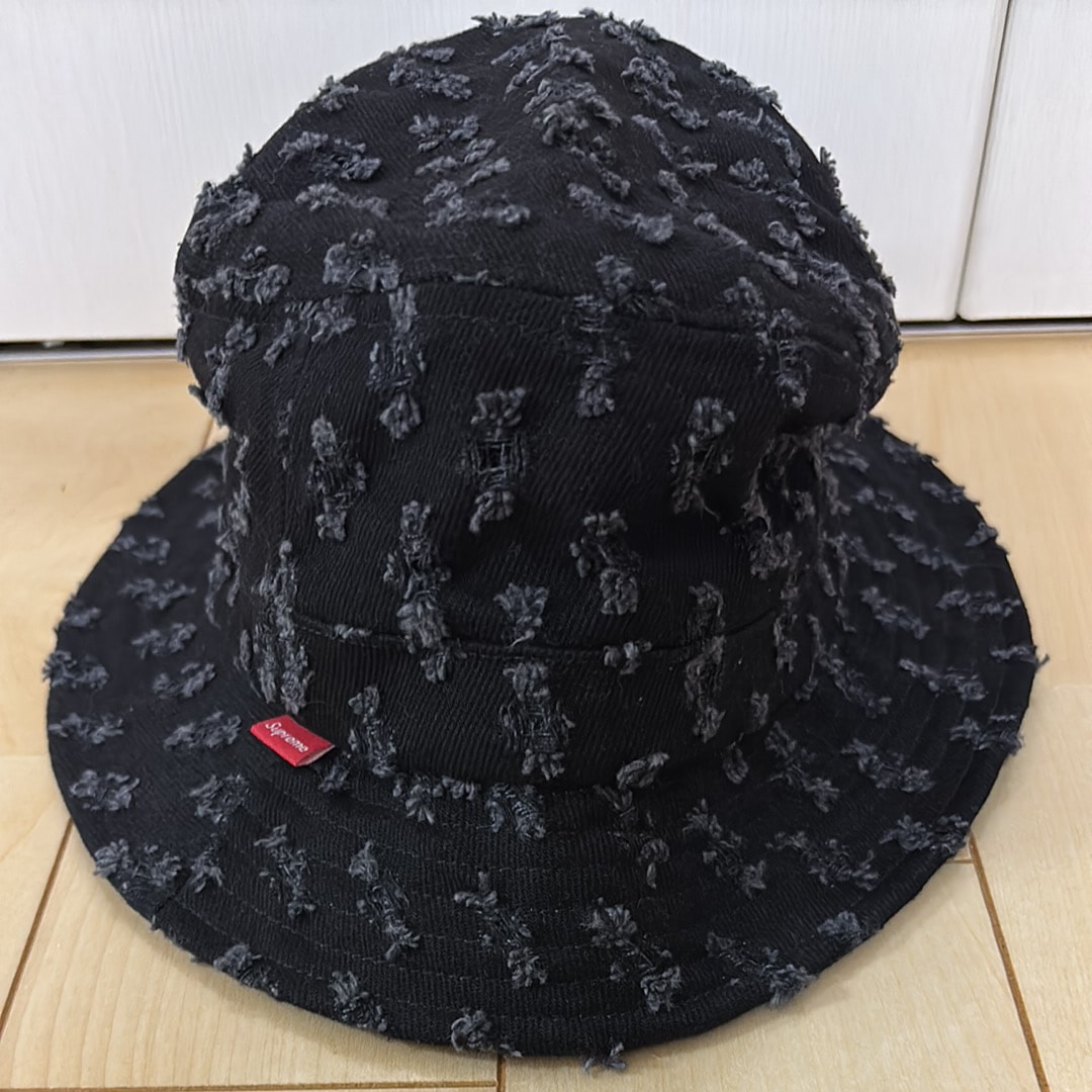 Supreme Hole Punch Denim Crusher "Black"