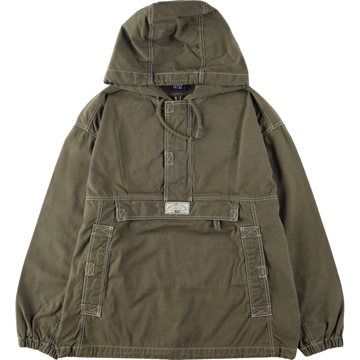 古着 90年代 ギャップ GAP オールドギャップ コットンプルオーバー アノラックパーカー メンズM相当 ヴィンテージ/eaa630222