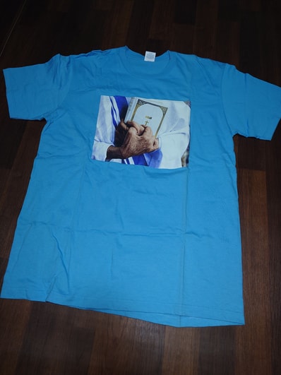 Supreme Bible Tee "Blue"