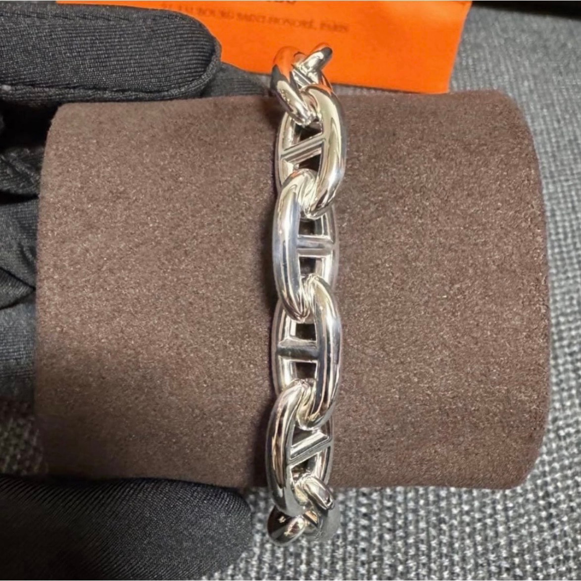 Hermes Chaine D'ancre GM Bracelet "Silver"