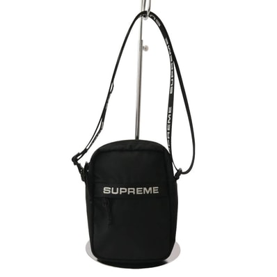 Supreme シュプリーム バッグ 22AW Shoulder Bag ナイロン ショルダー バッグ ブラック系【中古】