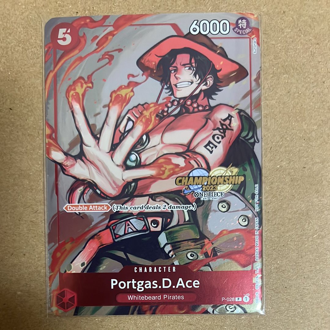 ポートガス・D・エース P [P-028]【英語版】(プロモーションカード「チャンピオンシップ 2023 イベントパック Vol.1」)