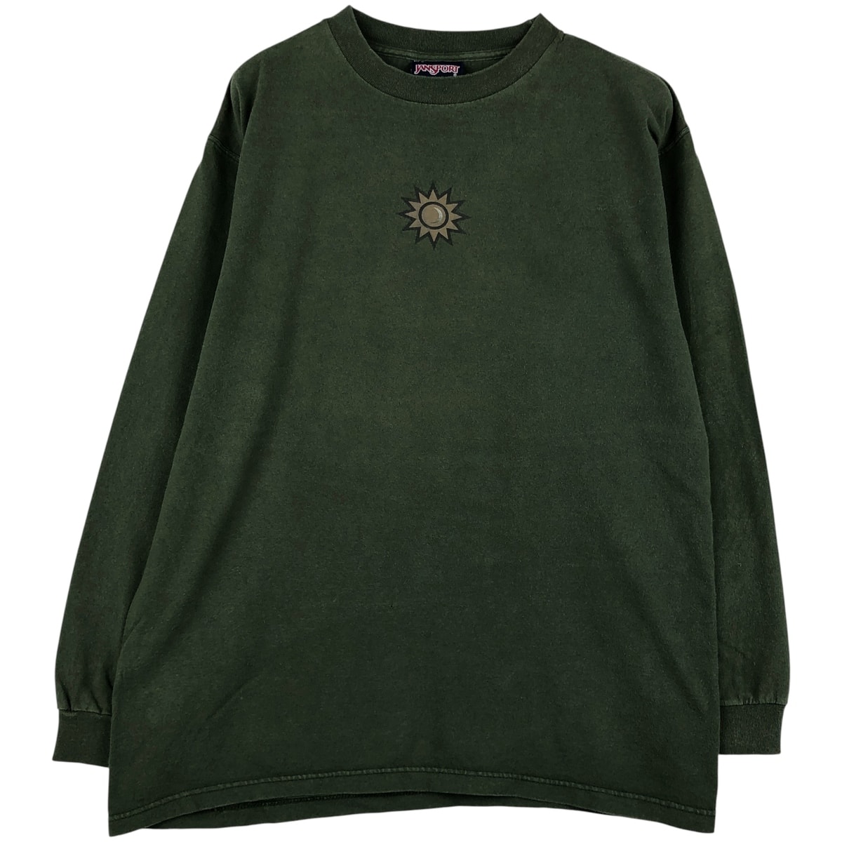 古着 90年代 ジャンスポーツ JANSPORT ロングTシャツ ロンT USA製 メンズM相当 ヴィンテージ/eaa604380