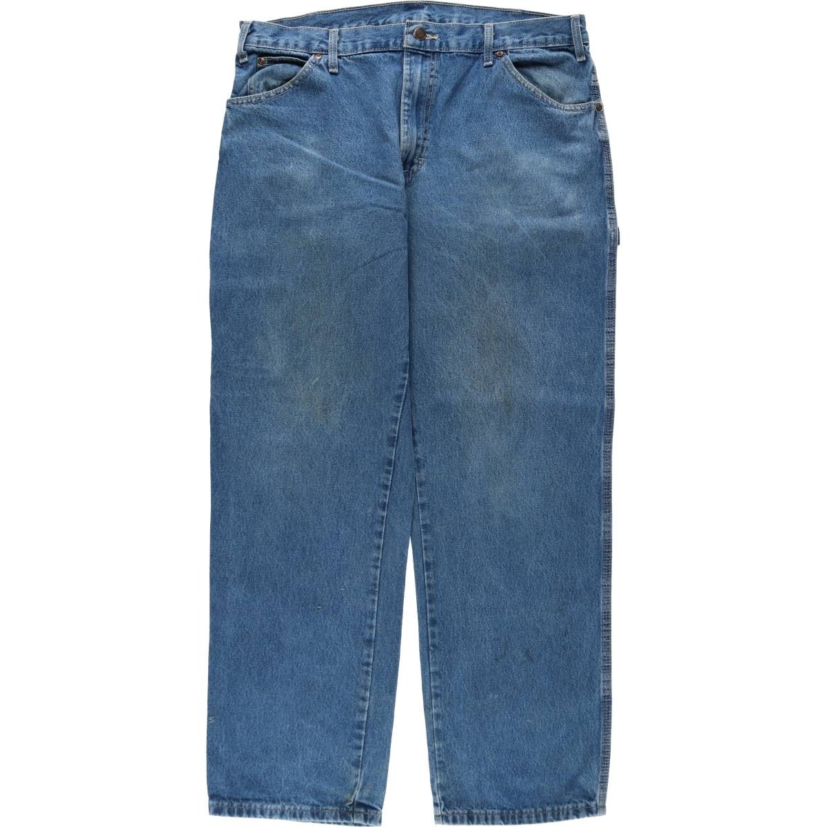 古着 ディッキーズ Dickies デニムペインターパンツ メンズw37相当/eaa631209