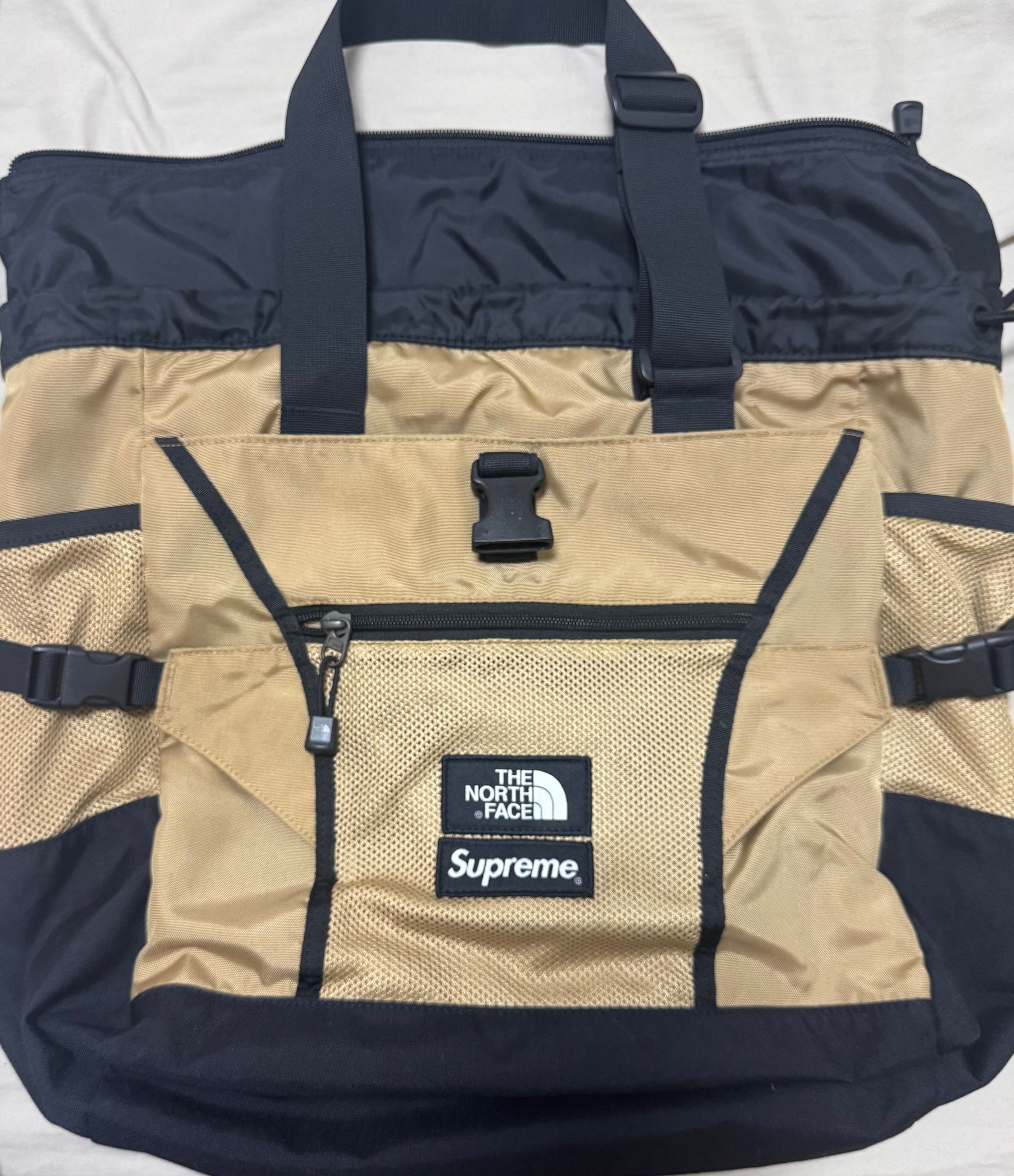 Supreme x The North Face Adventure Tote "Gold"