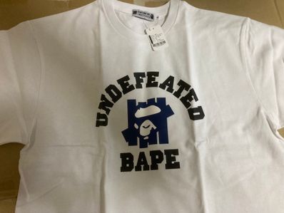 BAPE × UNDFTD COLLEGE S/S TEE