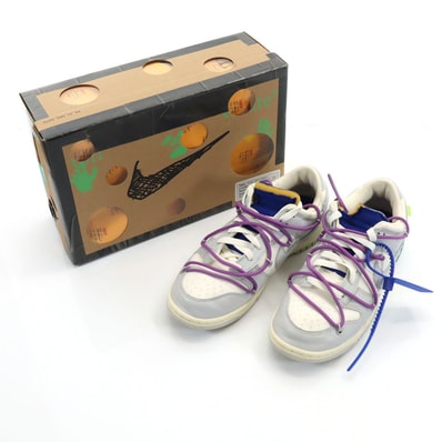NIKE ナイキ オフホワイト コラボ ダンク ロー セイル スニーカー 26.5 ホワイト 他 x Off-White DM1602-107 1 OF 50 48