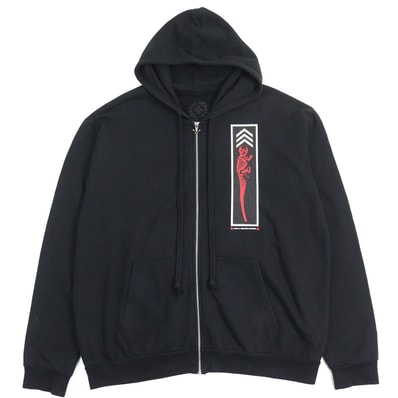 Chrome Hearts Foti Jarvis Block Zip Hoodie "Black"