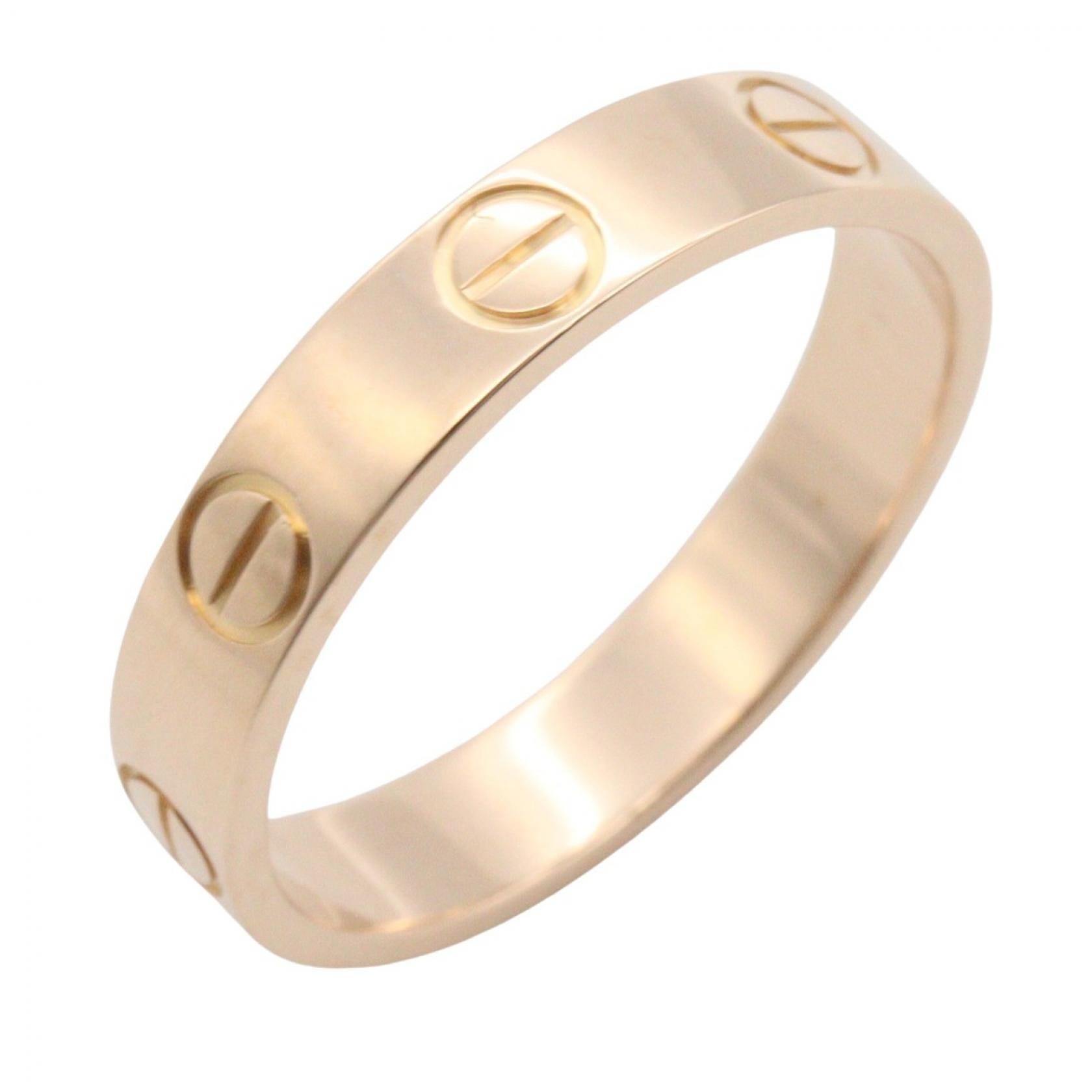 カルティエ CARTIER ミニラブリング リング・指輪 ジュエリー K18PG(ピンクゴールド) レディース ゴールド系 B4085200 【中古】