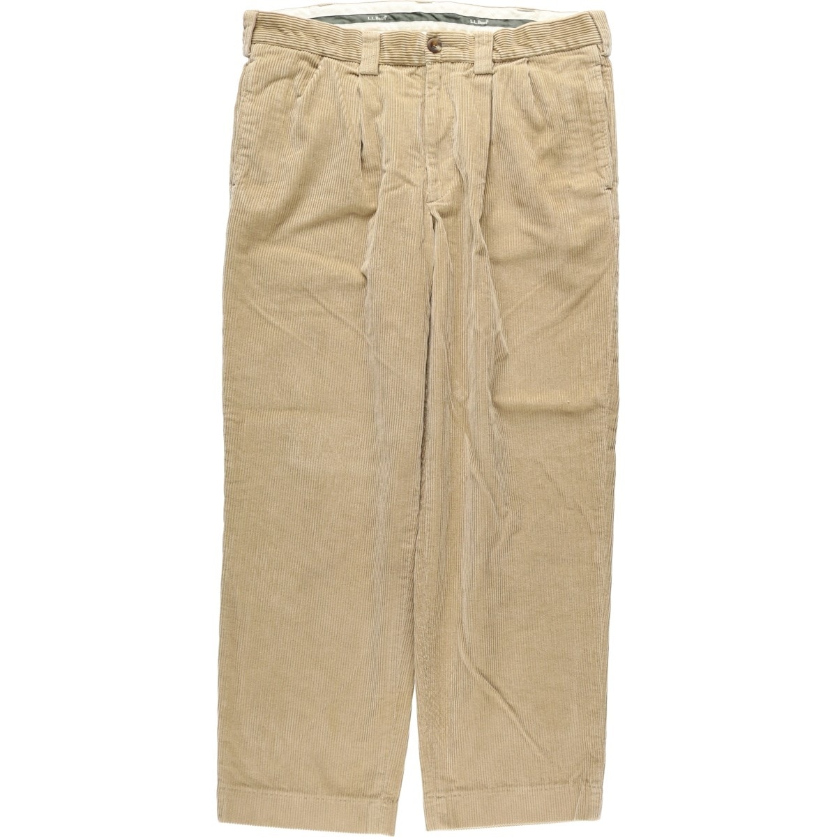 古着 90~00年代 エルエルビーン L.L.Bean CLASSIC FIT ツータック コーデュロイパンツ メンズw37相当/eaa627286
