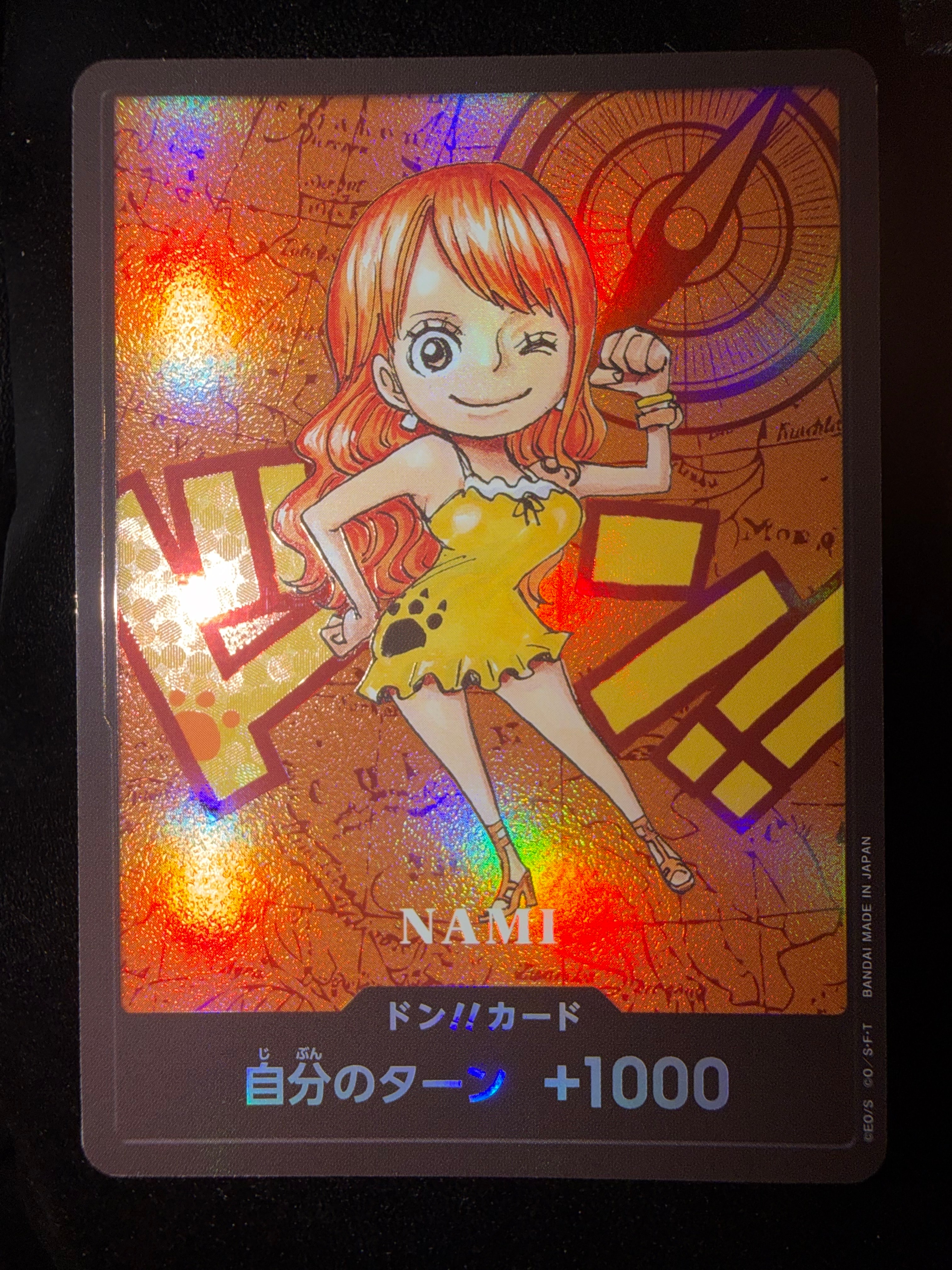 状態A】ドン!!カード : ナミ (プレミアムカードコレクション「熊本県