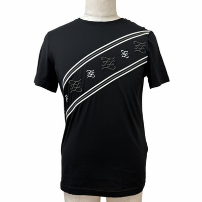 未使用品 フェンディ 半袖Tシャツ ブラック メンズ S