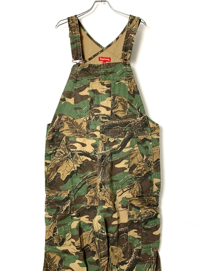 Supreme Cargo Denim Overalls "Branch Woodland Camo"