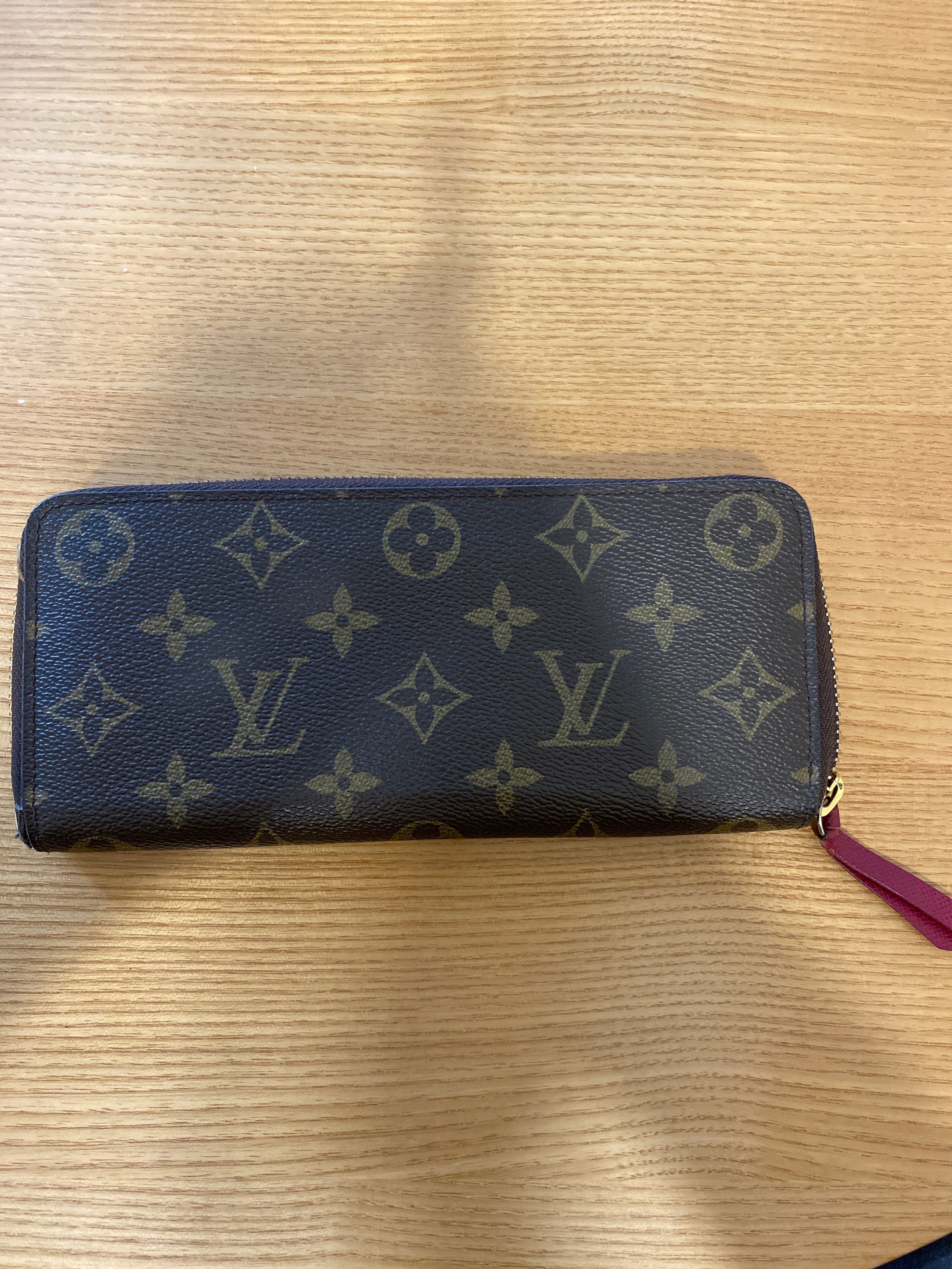 Louis Vuitton Clemence Wallet Monogram "Fuchsia"