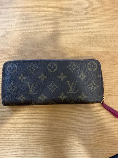 Louis Vuitton Clemence Wallet Monogram "Fuchsia"