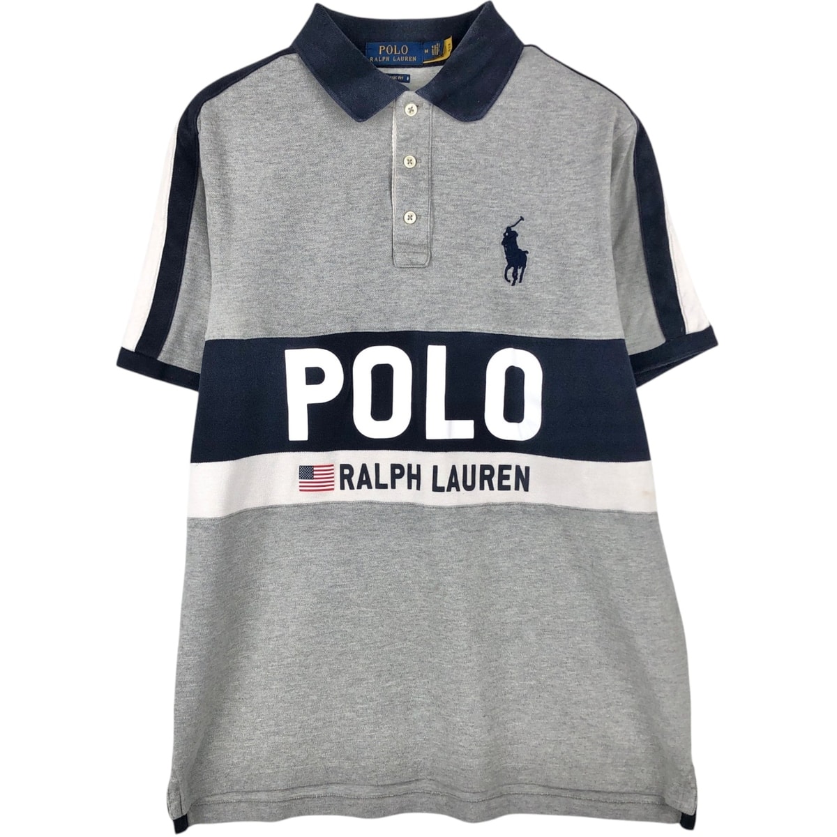 古着 ラルフローレン Ralph Lauren POLO RALPH LAUREN CLASSIC FIT 半袖 ポロシャツ メンズM相当/eaa622734
