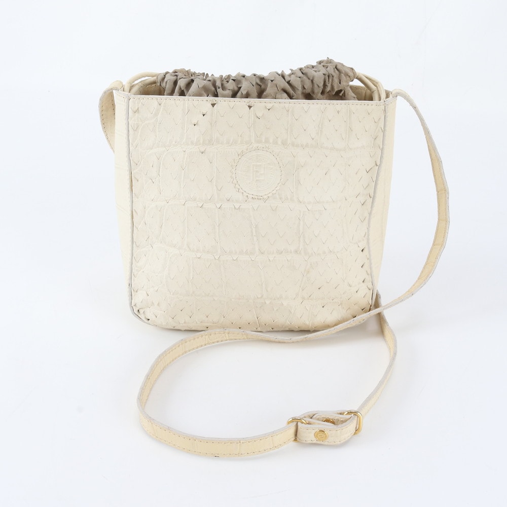 ■美品 フェンディ ショルダーバッグ レザー