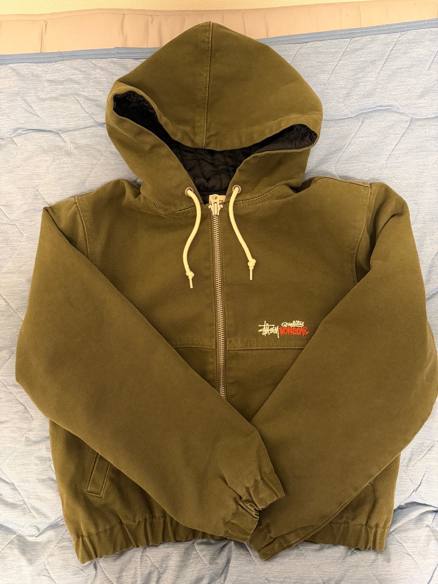 Stussy Work Jacket Insulated Canvas "Olive"