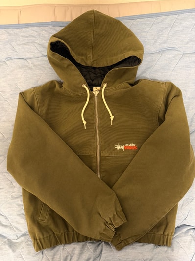 Stussy Work Jacket Insulated Canvas "Olive"