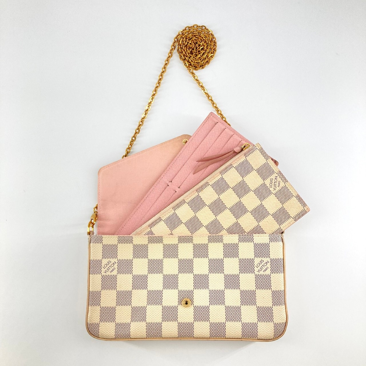 LOUIS VUITTON(ルイ・ヴィトン) ポシェット・フェリシー N63106 ショルダーバッグ ホワイト
