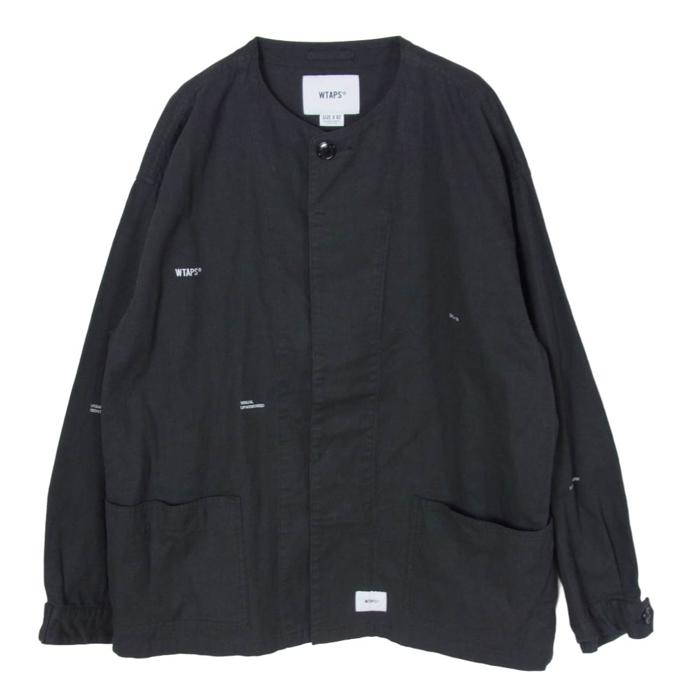 WTAPS TXT 02 / LS / Cotton. Flannel. Textile. Of 