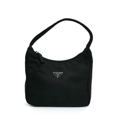 PRADA プラダ ハンドバッグ ブラック MV515 レディース【中古】