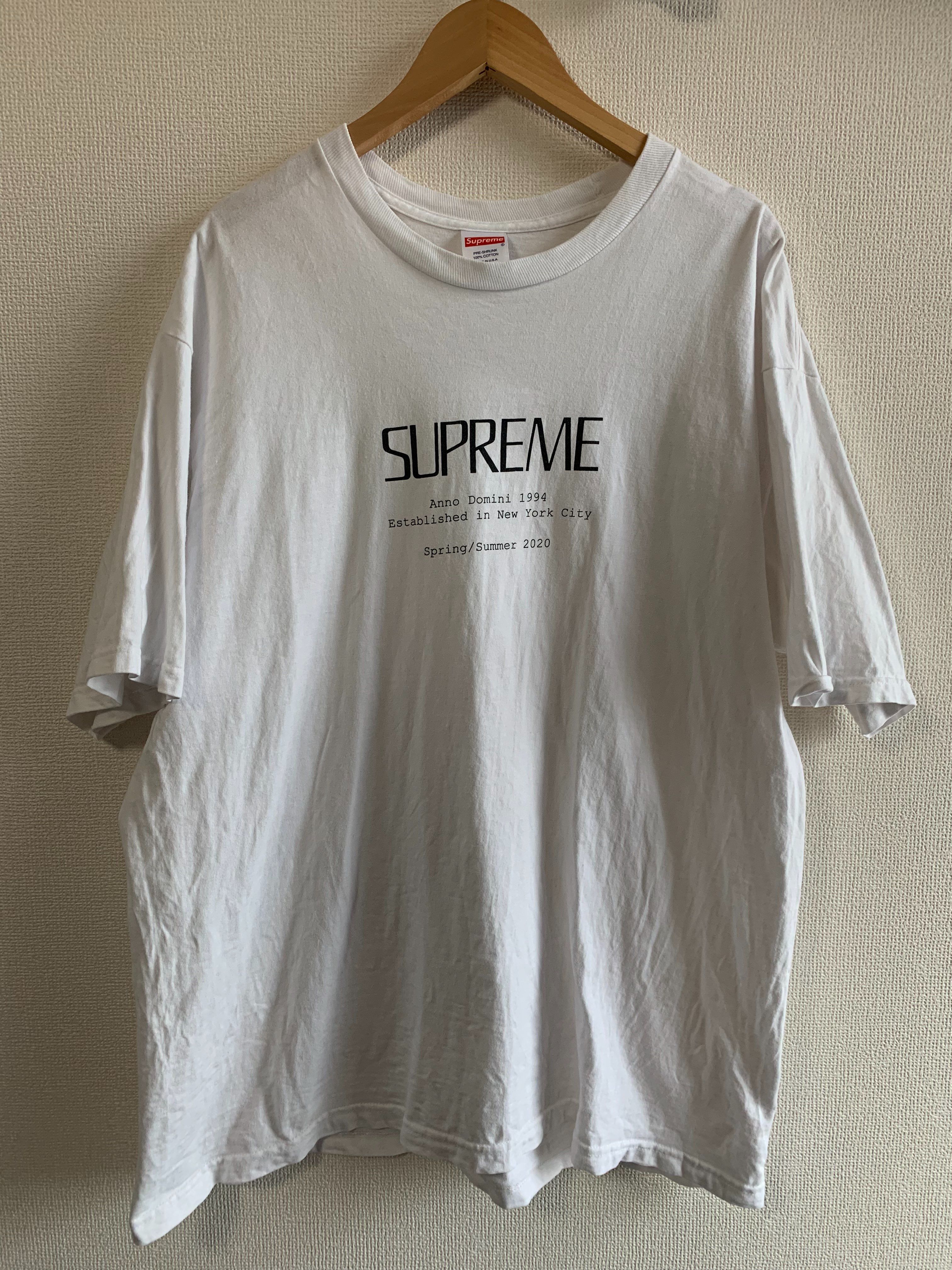 Supreme Anno Domini Tee "White"