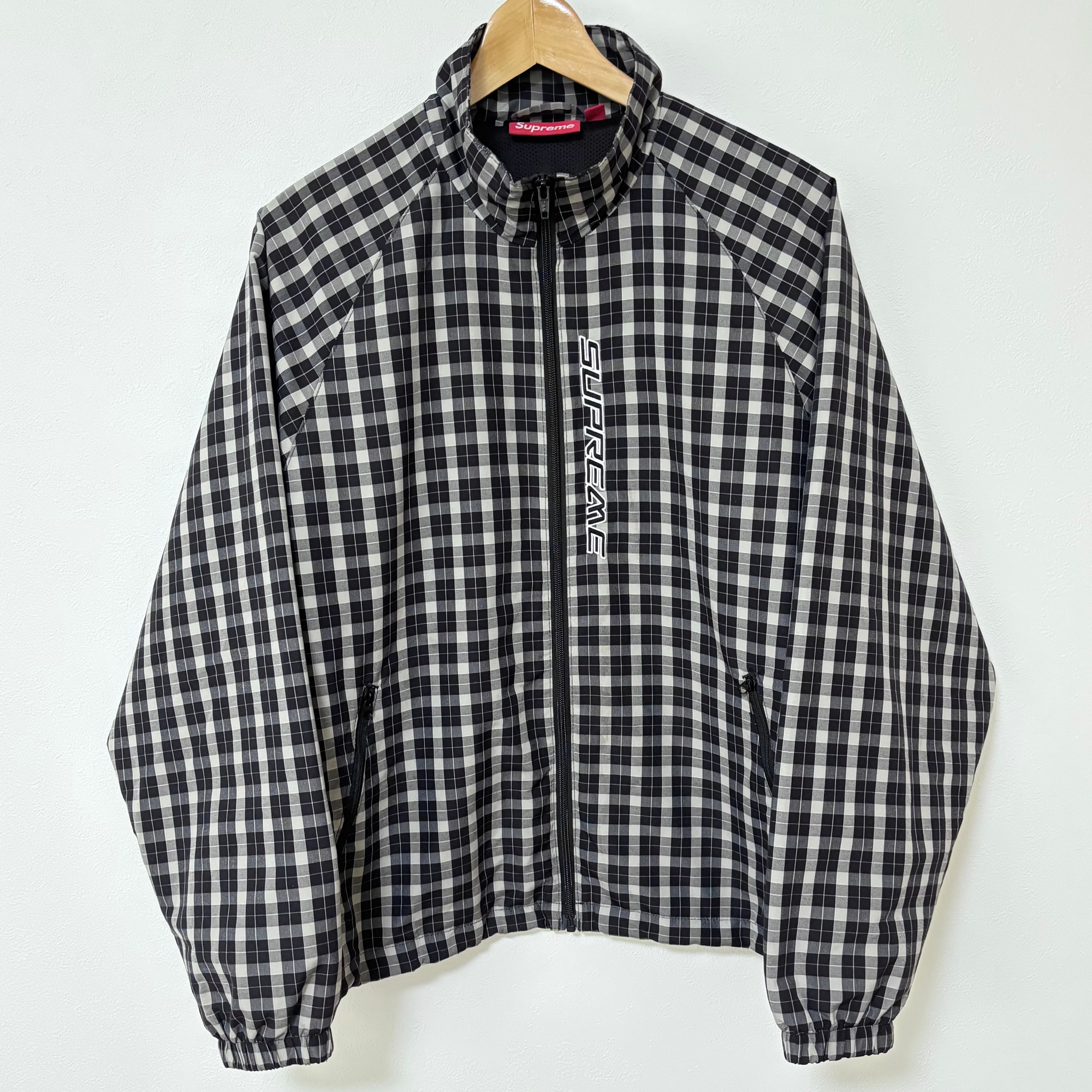 Supreme Plaid Track Jacket 