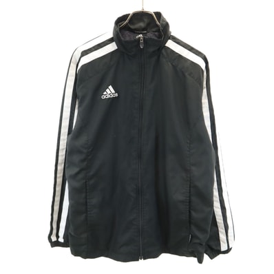 adidas アディダス トレーニング ジップジャケット L ブラック 裏メッシュ