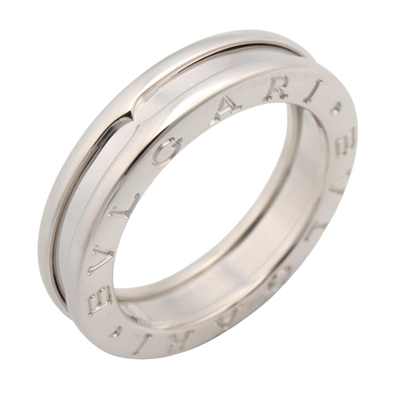ブルガリ BVLGARI B-zero1 リング リング・指輪 ジュエリー K18WG(ホワイトゴールド) メンズ レディース シルバー系 346566 【中古】