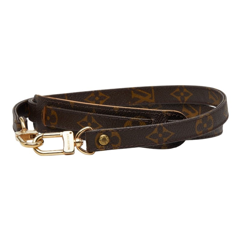 ルイ ヴィトン モノグラム ショルダーストラップ ブラウン PVC レディース LOUIS VUITTON 【中古】