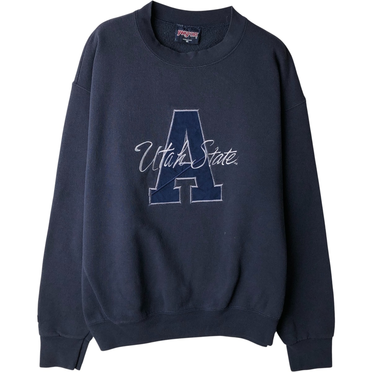 古着 90年代~ ジャンスポーツ JANSPORT カレッジスウェットシャツ トレーナー USA製 メンズM相当 ヴィンテージ/eaa613755