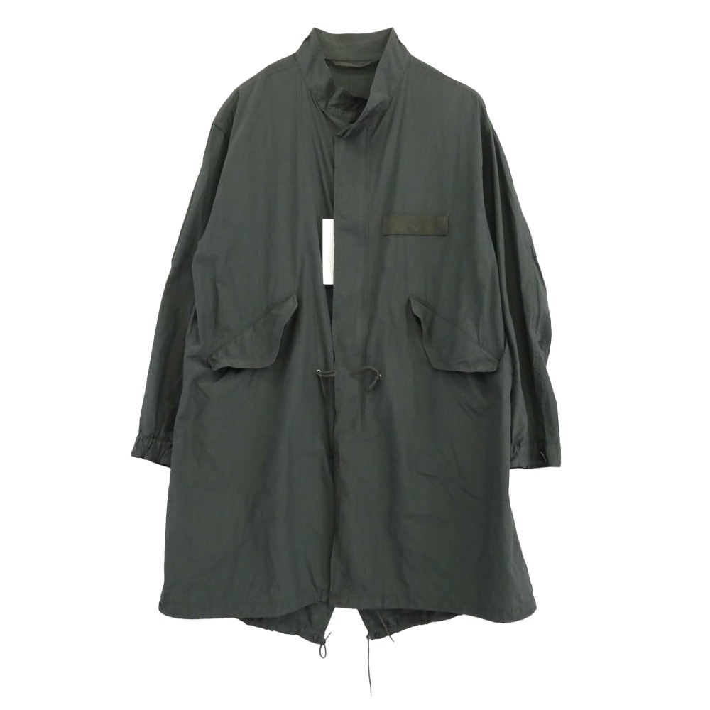 A.PRESSE アプレッセ コート 25SS 25SAP-01-13H Silk Taffeta M-65 Fishtail Parka シルクタフタ フィッシュテール パーカ モッズコート カーキ系 2【中古】