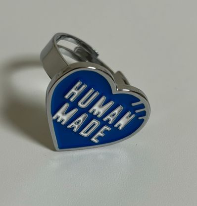 HUMAN MADE HEART RING "Blue"