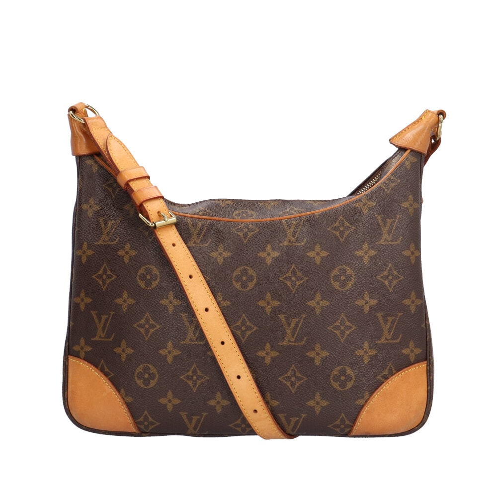 ルイヴィトン ブローニュ30 モノグラム ショルダーバッグ モノグラムキャンバス M51265 ブラウン レディース LOUIS VUITTON  中古