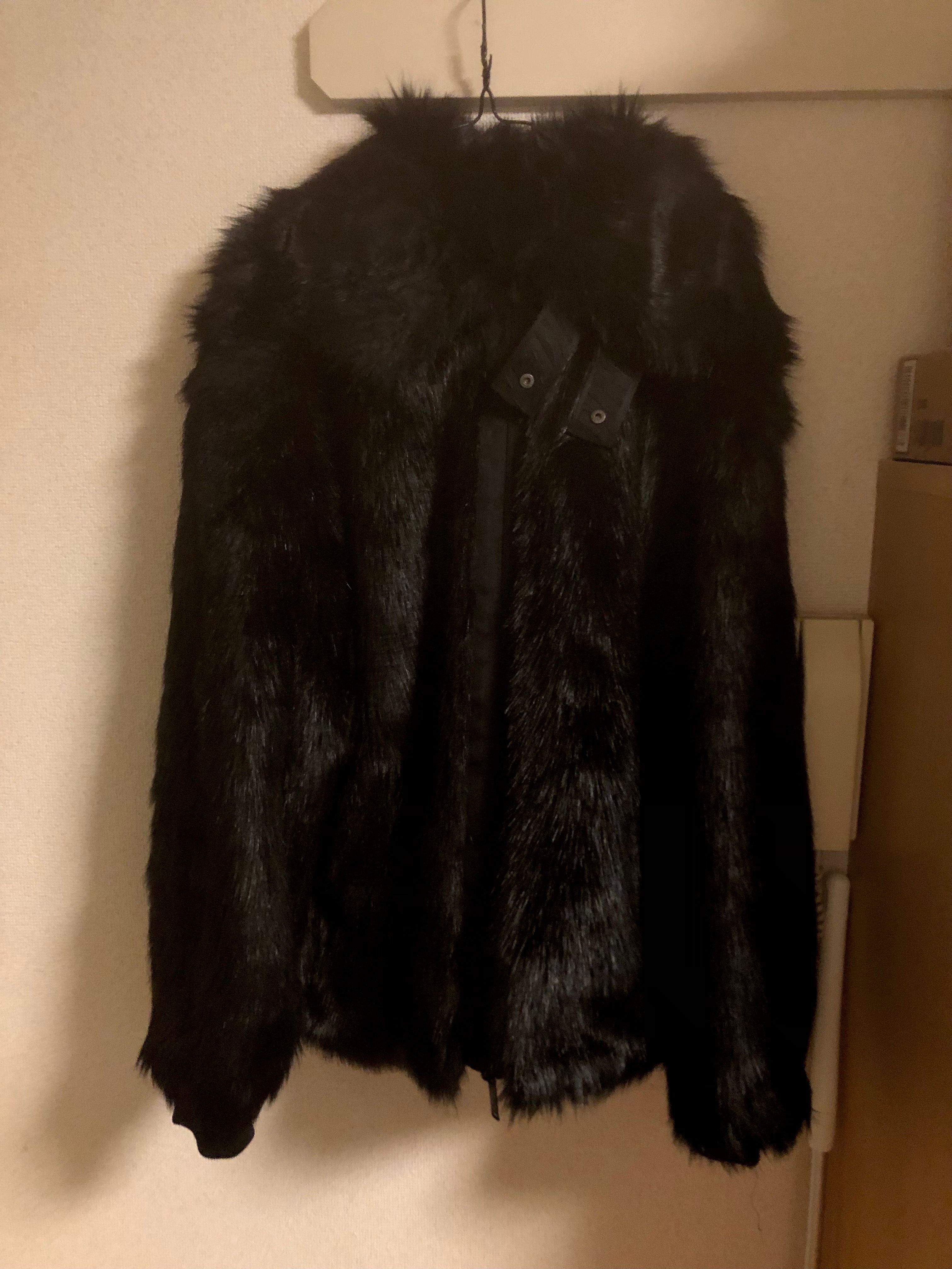 Nike x Ambush Women's Reversible Faux Fur Coat "Black"