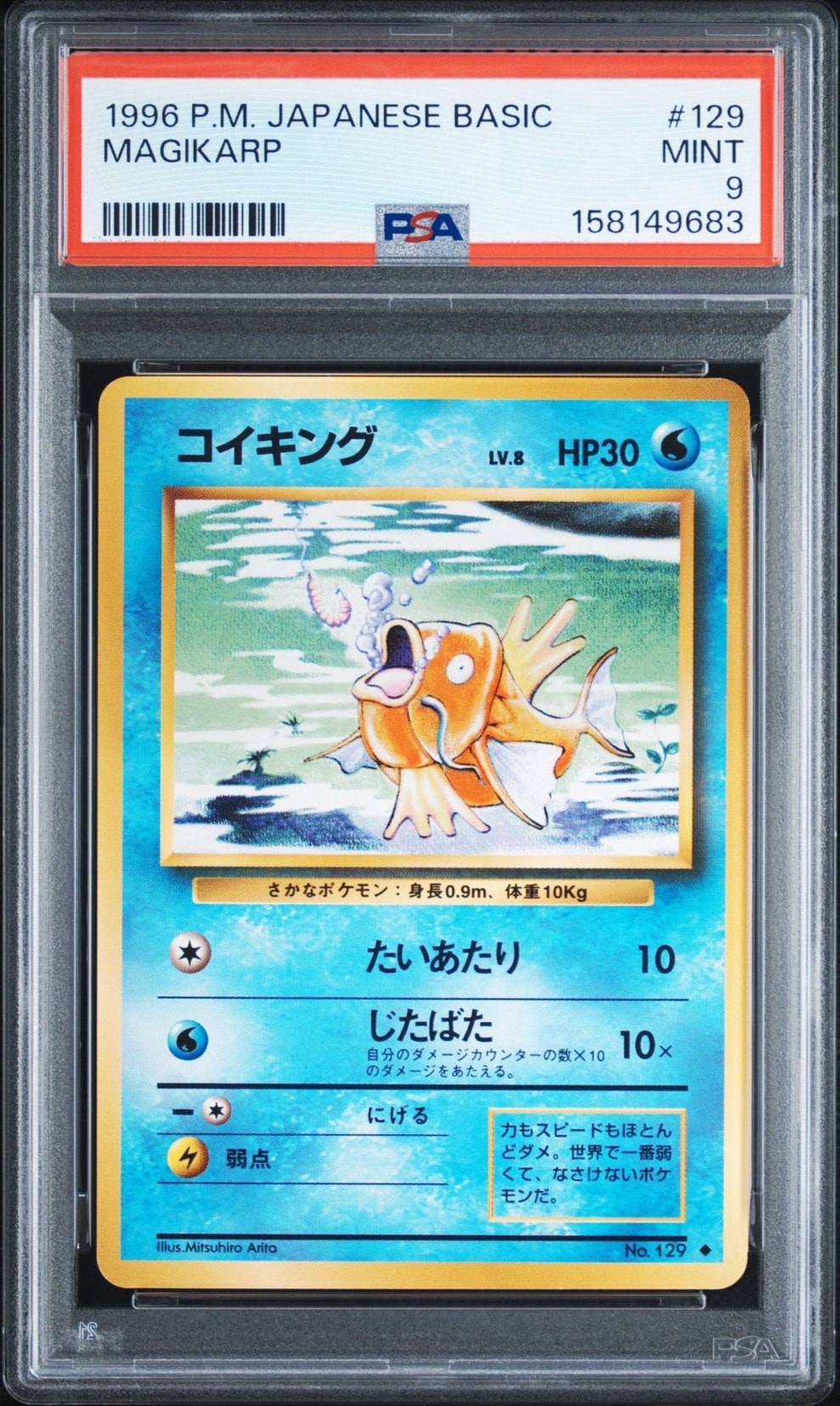 コイキング ◇ : 旧裏 [PMCG1-2](拡張パック「ポケットモンスター